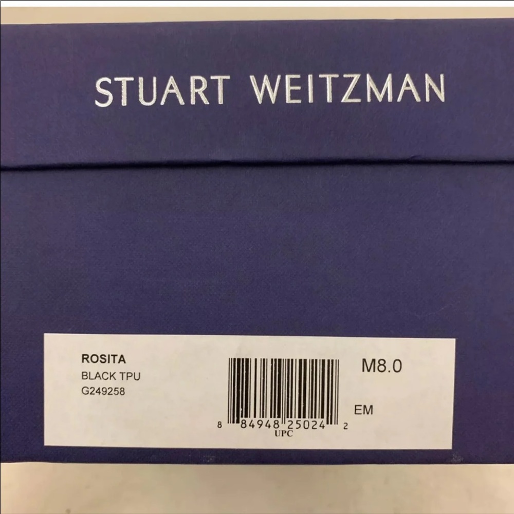 NEW STUART WEITZMAN $498 Rosita Rubber Sandals - Picture 8 of 8